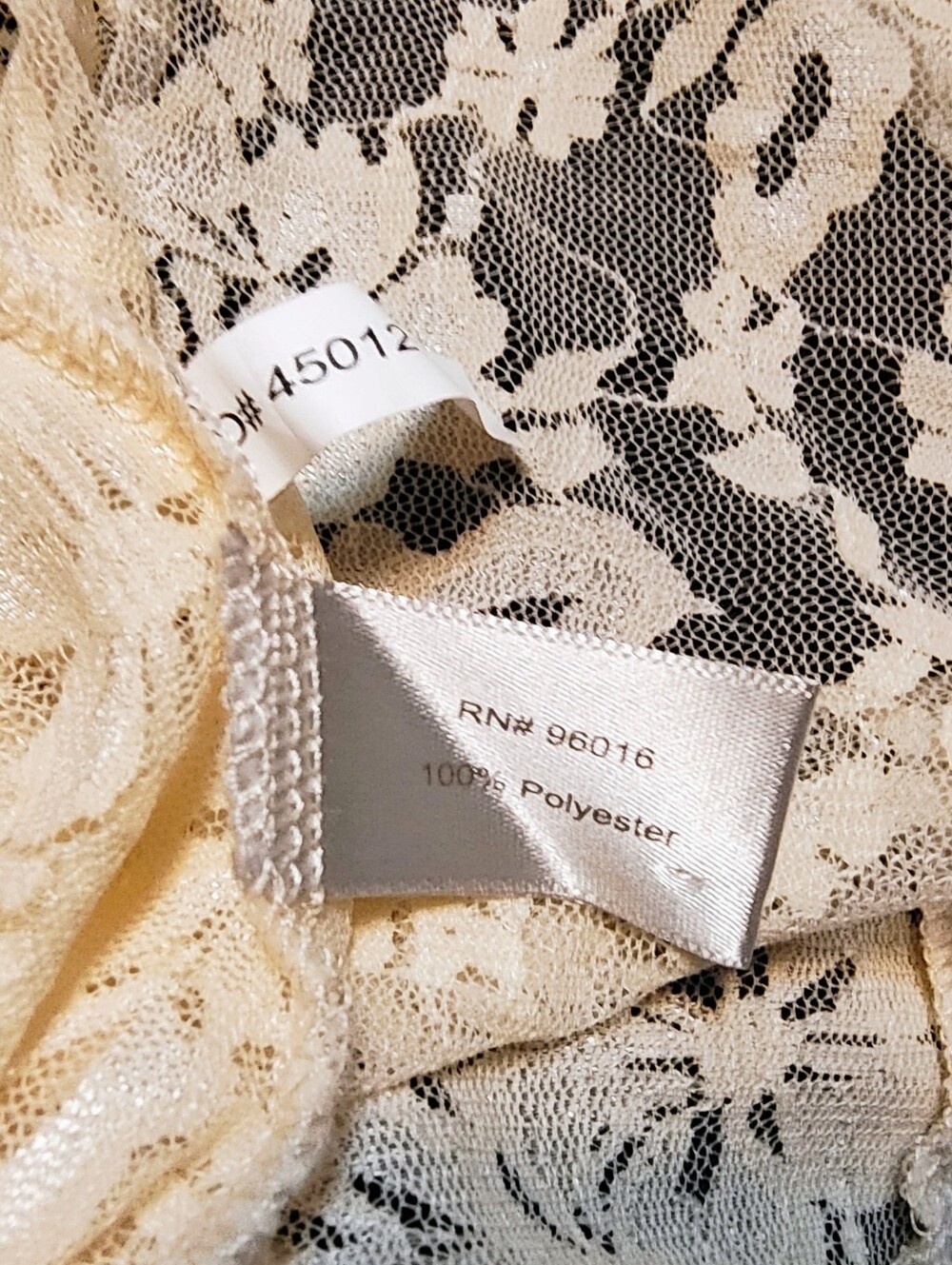 Elegant Boston Proper Vintage Style Lace Cardigan/Duster With Dazzle Buttons - Picture 8 of 9